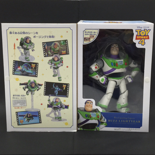 タカラトミー リアルポージングフィギュア バズ・ライトイヤー TOY STORY4 保存箱付き
